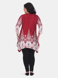 Plus Size Dulce  Tunic Top