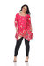 Plus Size Erie Tunic Top - Fuchsia