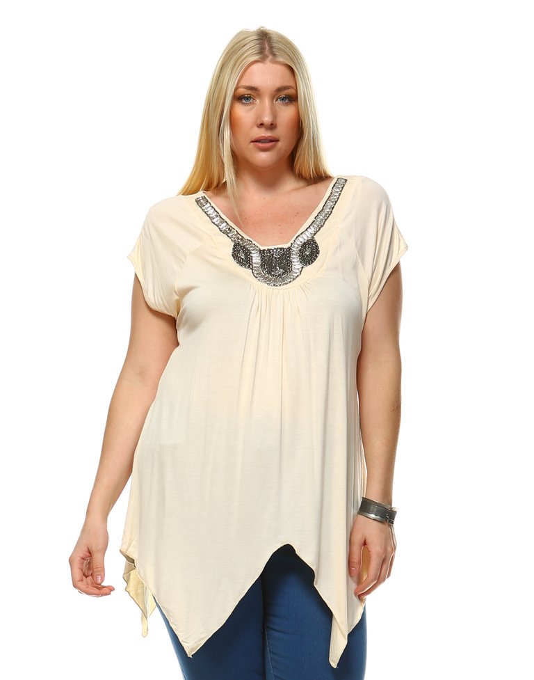 Plus Size Fenella Tunic Top