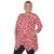 Plus Size Geometric Print Tunic Top