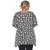 Plus Size Geometric Print Tunic Top