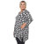 Plus Size Geometric Print Tunic Top