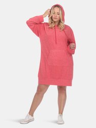 Plus Size Hoodie Sweatshirt Dress