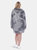 Plus Size Hoodie Tie Dye Sweatshirt Dress