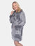 Plus Size Hoodie Tie Dye Sweatshirt Dress