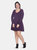 Plus Size Jenara Dress - Purple