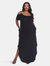 Plus Size Lexi Maxi Dress - Black