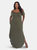 Plus Size Lexi Maxi Dress - Olive