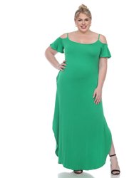 Plus Size Lexi Maxi Dress - Green