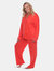 Plus Size Long Sleeve Pajama Set