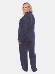 Plus Size Long Sleeve Pajama Set