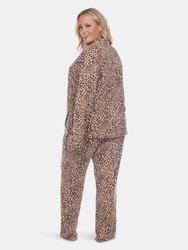 Plus Size Long Sleeve Pajama Set