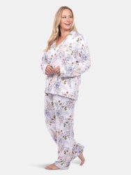 Plus Size Long Sleeve Pajama Set