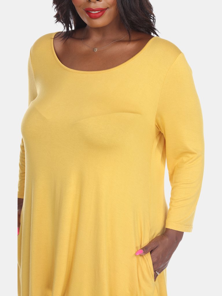 Plus Size Makayla Tunic Top