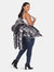 Plus Size Metallic Puffer Coat with Hoodie