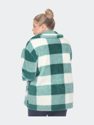 Plus Size Plaid Shacket