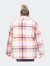 Plus Size Plaid Shacket