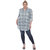 Plus Size Plaid Tunic Top