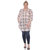 Plus Size Plaid Tunic Top