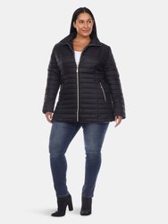 Plus Size Puffer Coat