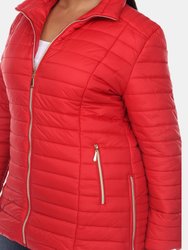 Plus Size Puffer Coat