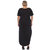 Plus Size Short Sleeve V-Neck Maxi Dress