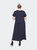 Plus Size Short Sleeves Maxi Dress