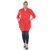 Plus Size Stretchy Tunic - Red