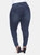 Plus Size Super Stretch Denim with Leopard Pannel