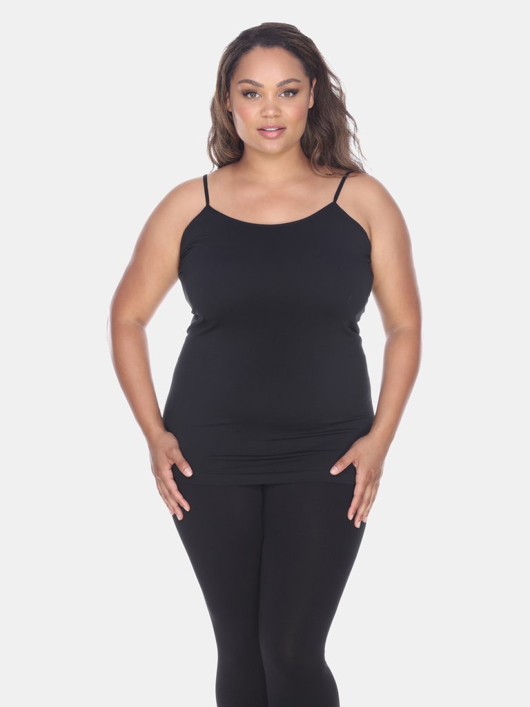 Plus Size Tank Top - Black