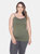 Plus Size Tank Top - Olive