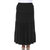 Plus Size Tiered Maxi Skirt - Black