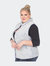 Plus Size Zip Up Sherpa Vest