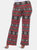 Printed Plus Size Palazzo Pants - Round Red