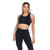 Racer Back Sports Bra - Black