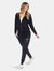 Rhinestone 2 Piece Velour Tracksuit Set