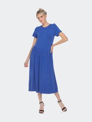 Short Sleeve Maxi Dress