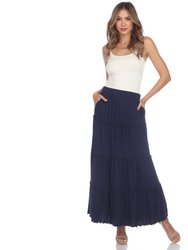 Tiered Maxi Skirt