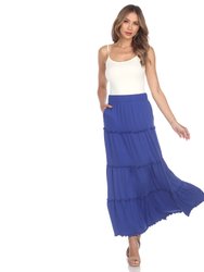 Tiered Maxi Skirt