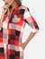 Women Plaid Tunic Shirt