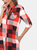 Women Plaid Tunic Shirt