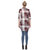 Women Plaid Tunic Shirt