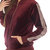 Women's 2-Piece Velour With Faux Leather Stripe Tracksuit