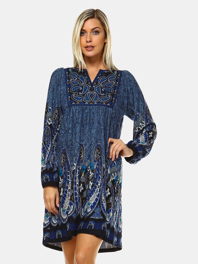 Women's Apolline Embroidered Sweater Dress