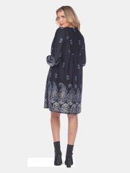 Women's Apolline Embroidered Sweater Dress