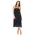 Women's Braided Strap Midi Dress