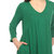 Women's Empire Waist V-Neck Tunic Top