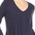 Women's Empire Waist V-Neck Tunic Top