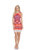 Women's Fleur Tunic Dress - Coral/Pink