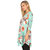 Women's Floral Scoop Neck Tunic Top With Pockets